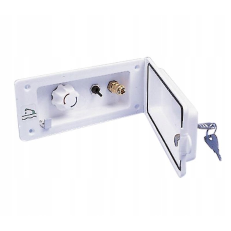 White water connection with shower mixer