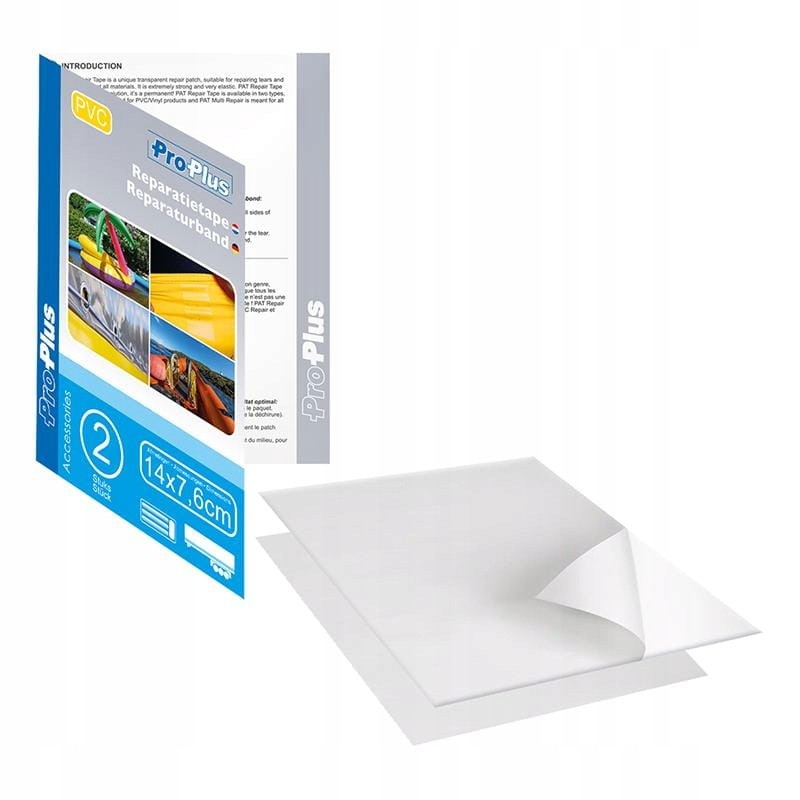 Lata latka material for repairing the vestibule of a PVC pontoon