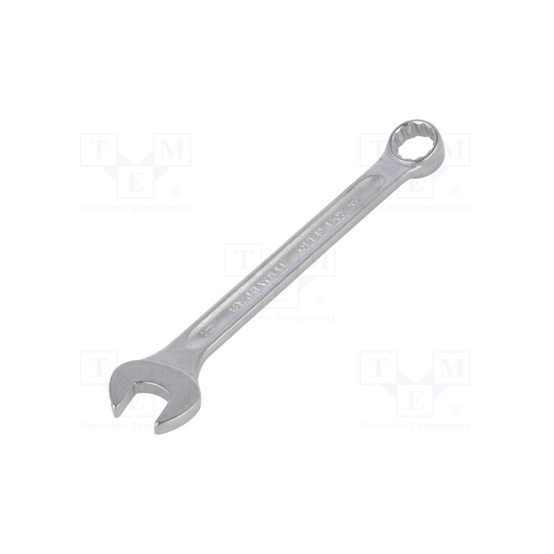 1 pcs x STAHLWILLE - 40081111 - Wrench, combination spanner, 11mm, chromium plated steel