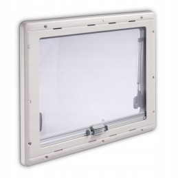 Hinged window with Seitz S4 750 x 600mm Dometic roller blind