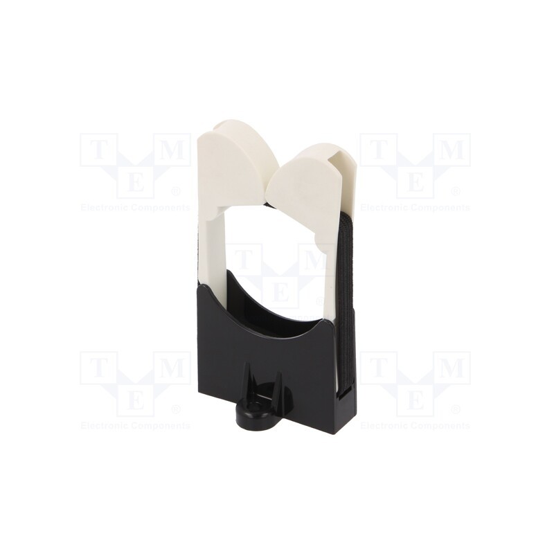 1 pcs x PANDUIT - RER1.25-S6-X - Screw mounted clamp, ØBundle : 31.8mm, polyamide, black, W: 30mm