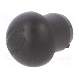 1 pcs x HUMMEL - 1.296.0901.61 - Stopper, PG9, elastomer, black, HSK-V-Ex, Thread: PG, -40÷95°C