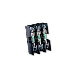 1 pcs : L60030M2SQ - Fuse Holder Blok 30A 600V 2 Pole Screw Connector