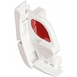 Side fastening of the front panel of the Fiamma F45s awning, left