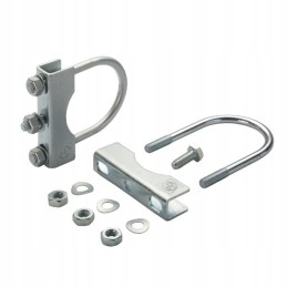 Clamp holder with attachment to a 70 mm pipe