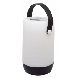 Glossy rechargeable solar table lamp