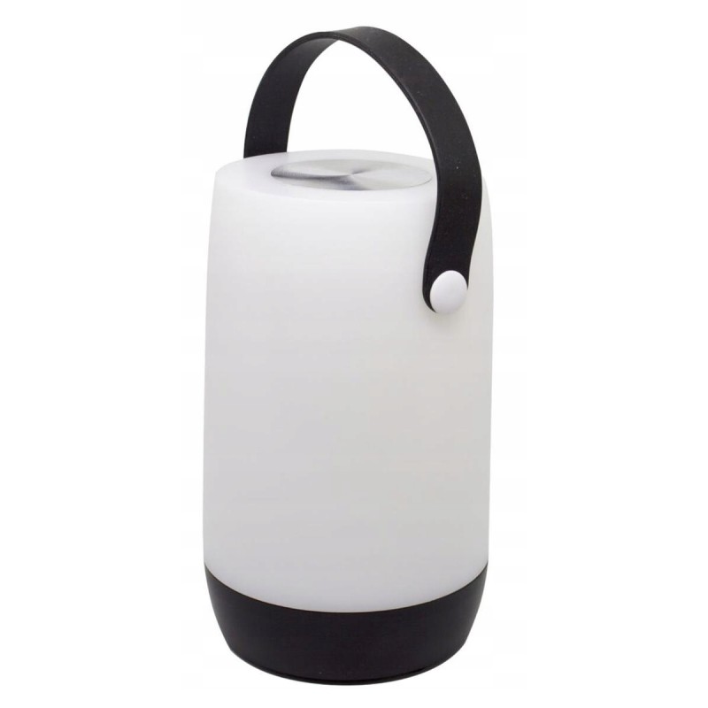 Glossy rechargeable solar table lamp