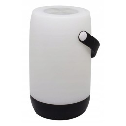 Glossy rechargeable solar table lamp