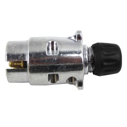 7-pole 7 12v metal trailer plug