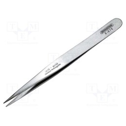 1 pcs x BERNSTEIN - 5-078 - Tweezers, 130mm, for precision works,SMD, Blade tip shape: sharp