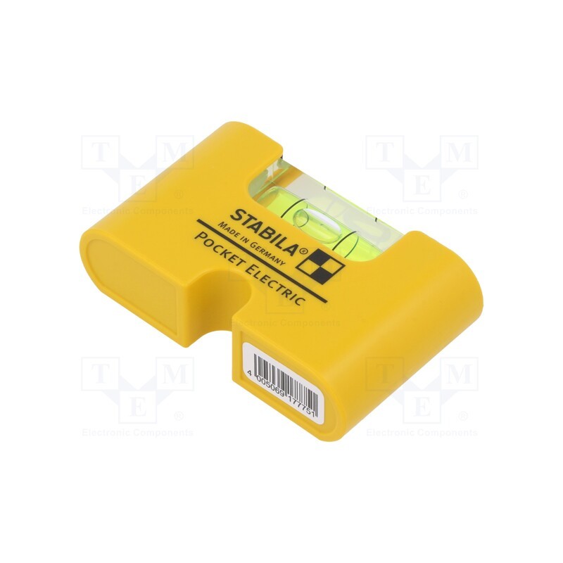 1 pcs x STABILA - 17775 - Level, for electricians, L: 67mm