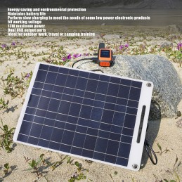 Solar panel 13w 5v flexible double