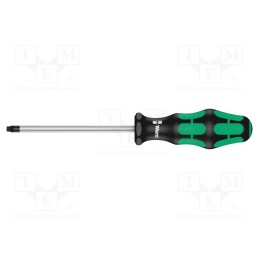 1 pcs x WERA - 5028015001 - Screwdriver, Torx®, TX30, Blade length: 115mm, Overall len: 220mm