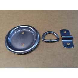 Recessed load securing bracket, 800 kg eye