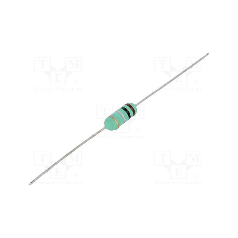 20 pcs x ROYAL OHM - KNP02UJ051KA10 - Resistor: wire-wound, THT, 510mΩ, 2W, ±5%, Ø3.5x10mm, 400ppm/°C