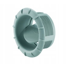 Air outlet with a closable nozzle in a light gray truma