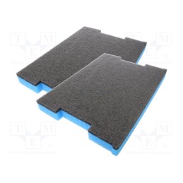 1 pcg x LeanFoam - LF-AB-BOSCH - Accessories: foam insert, 433x315x40mm, Bosch,toolbox, 2pcs.