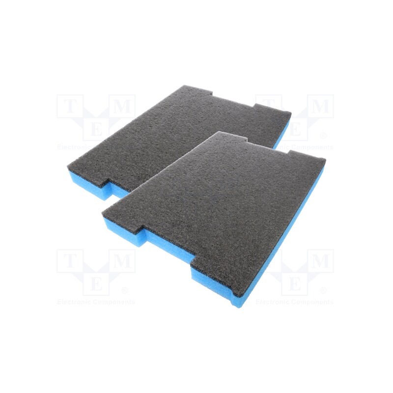 1 pcg x LeanFoam - LF-AB-BOSCH - Accessories: foam insert, 433x315x40mm, Bosch,toolbox, 2pcs.
