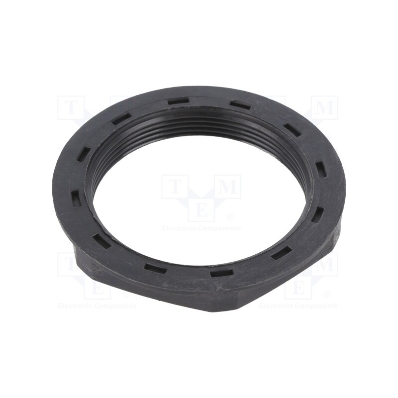 1 pcs x BM GROUP - BM4850N - Nut, M50, polyamide, black, -20÷90°C, Thread: metric, Pitch: 1.5
