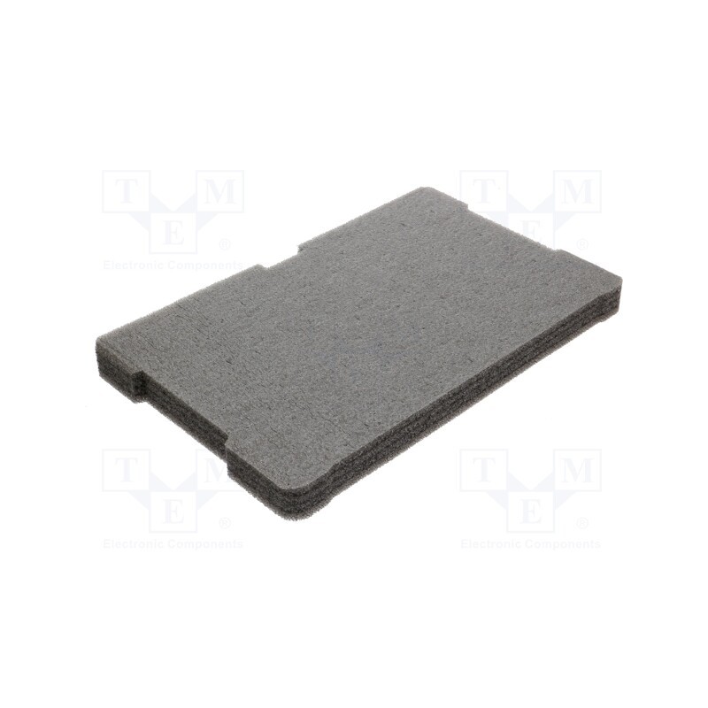1 pcg x LeanFoam - LF-A-MILL-PACK - Accessories: foam insert, 500x320x40mm, 2pcs.