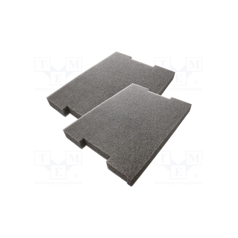 1 pcg x LeanFoam - LF-A-BOSCH - Accessories: foam insert, 433x315x40mm, Bosch,toolbox, 2pcs.