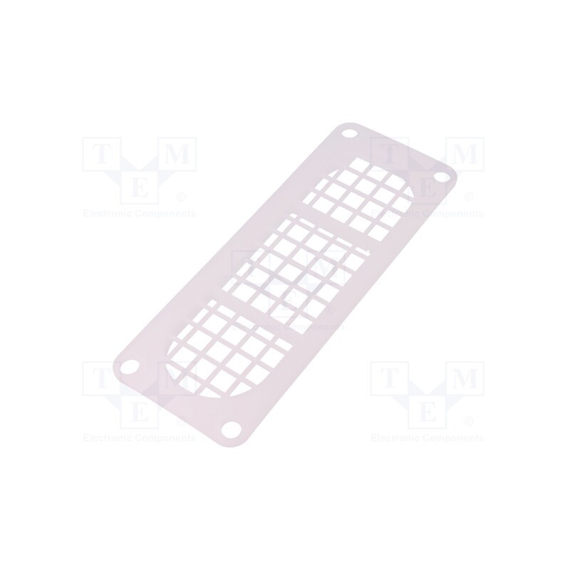 1 pcs x HT HI TECH POLYMERS - JTLC-1-TPE -AS - Support flange, elastomer thermoplastic TPE, white, -40÷130°C