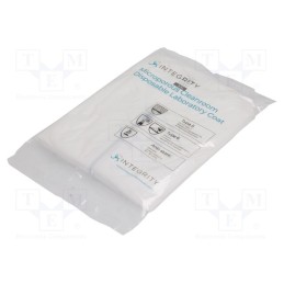 1 pcs x ANTISTAT - 600-5005 - Coat, ESD, XXL (unisex), Features: Fastening: zip, polypropylene