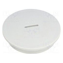 1 pcs x LAPP - 52006020 - Stopper, PG42, IP54, polystyrene, light grey, SKINDICHT® BLK, 10mm