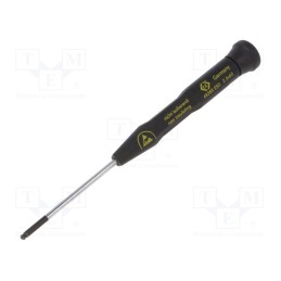 1 pcs x C.K - T4838XESD25 - Screwdriver, hex key, precision, HEX 2,5mm, ESD, Xonic ESD