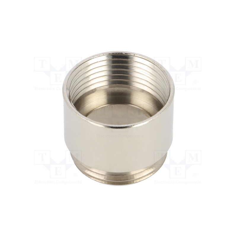 1 pcs x HUMMEL - 1.039.2013.01 - Thread adapter, Int.thread: PG13,5, Ext.thread: M20, brass, RE-Ms