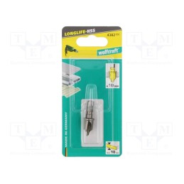 1 pcs x WOLFCRAFT - 4382000 - Countersink, Ø: 10mm, 1/4'
