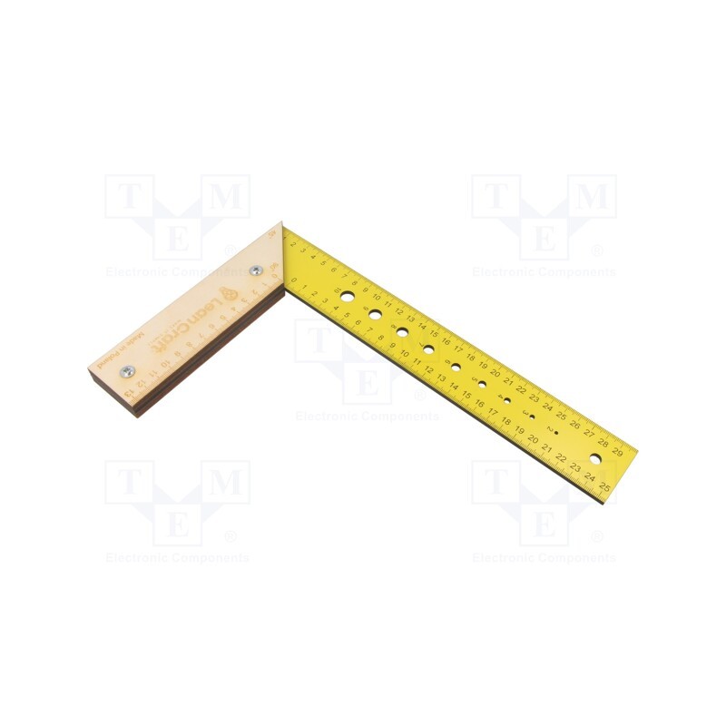 1 pcs x LeanCraft - KONKO-3-300-Y - Try square, 300x180mm