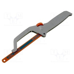 1 pcs x BAHCO - 208 - Mini saw frame, metal, 250mm, 24teeth/inch