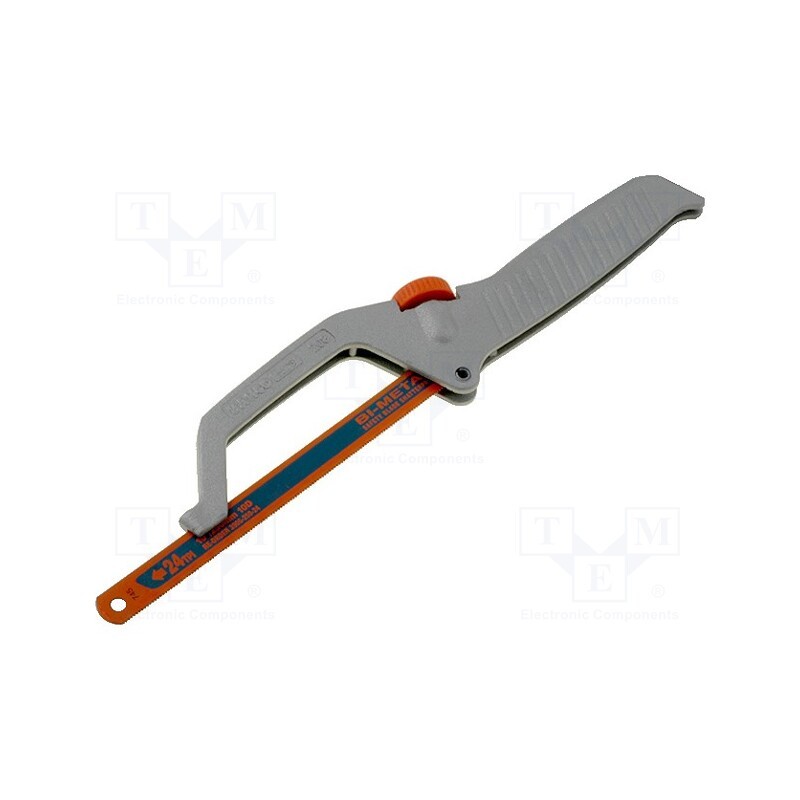 1 pcs x BAHCO - 208 - Mini saw frame, metal, 250mm, 24teeth/inch