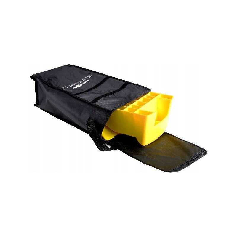 Cover for leveler bag brunner leveling pads in the tube