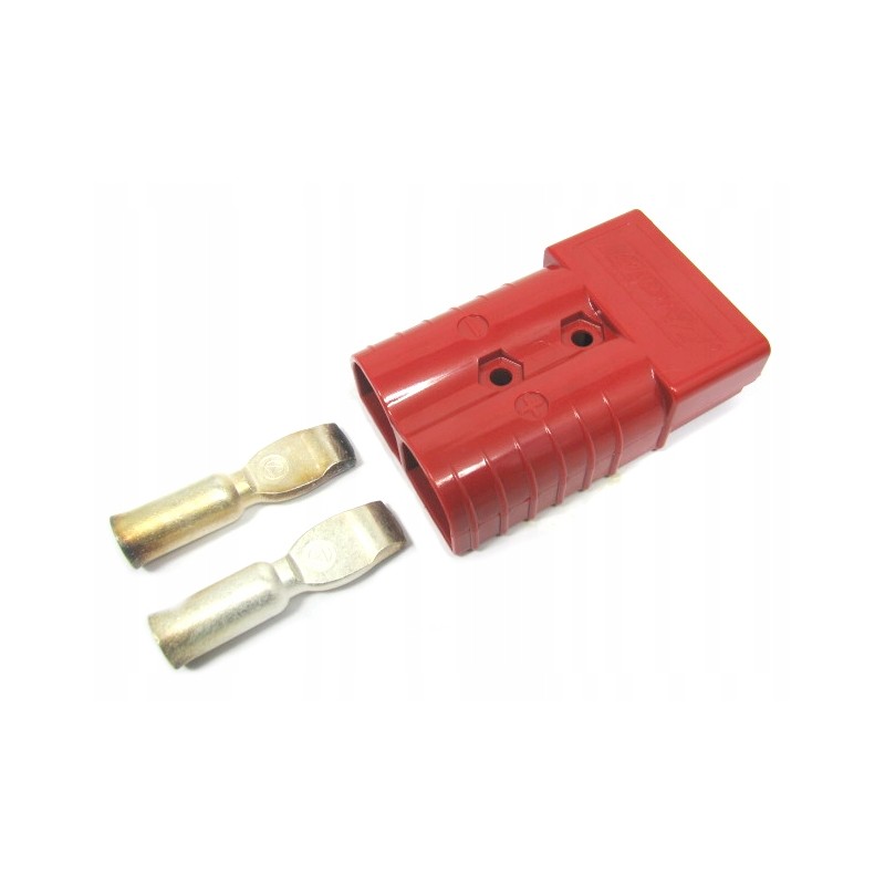 Battery plug 350 70 mm2 e0043460 red