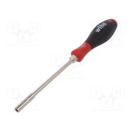 1 pcs x WIHA - 2836 - Screwdriver, 6-angles socket, assisted with a key, SoftFinish®
