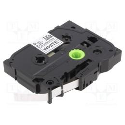 1 pcs x BROTHER - TZE-N221 - Tape, 9mm, 8m, white, Character colour: black, non laminated,glued
