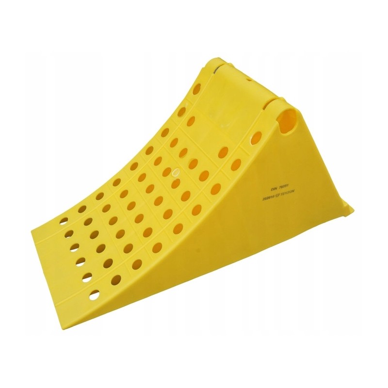 Wheel chock 470x200x230, permanent protection