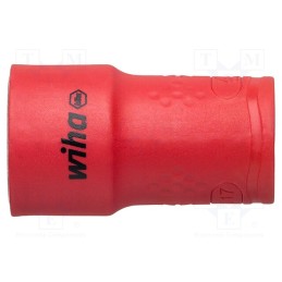 1 pcs x WIHA - 43065 - Socket, 6-angles,insulated,socket spanner, HEX 8mm, 3/8', 45mm