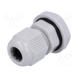 1 pcs x KSS WIRING - EG-7GY1 - Cable gland, PG7, IP68, polyamide, grey, UL94V-2, 12.8mm