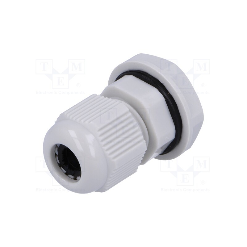 1 pcs x KSS WIRING - EG-7GY1 - Cable gland, PG7, IP68, polyamide, grey, UL94V-2, 12.8mm