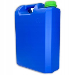 10l blue water canister, certified, without tap