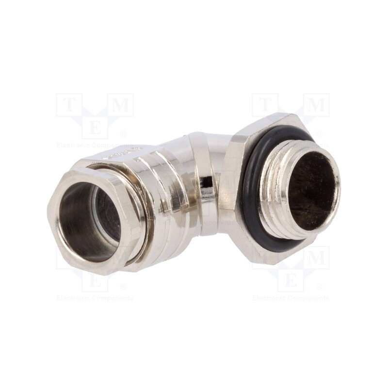 1 pcs x LAPP - 52107810 - Cable gland, angular, M16, 1.5, IP55, zinc die-cast