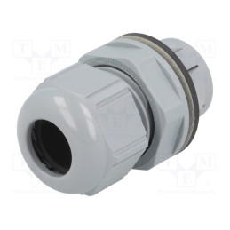 1 pcs x LAPP - 53112877 - Cable gland, IP68, polyamide, dark grey, push-in, SKINTOP® CLICK