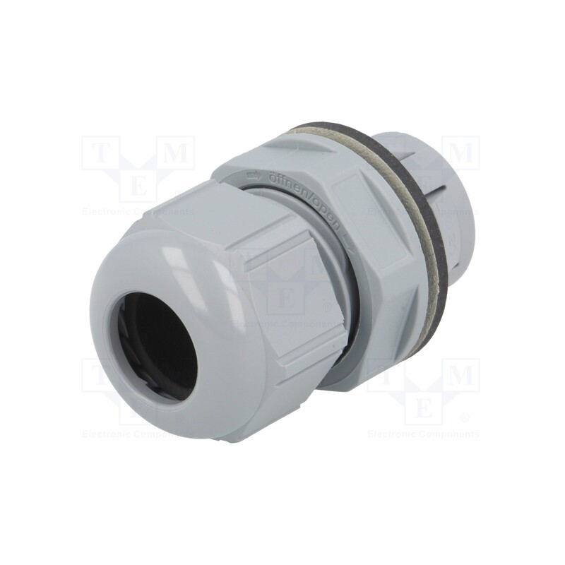 1 pcs x LAPP - 53112877 - Cable gland, IP68, polyamide, dark grey, push-in, SKINTOP® CLICK