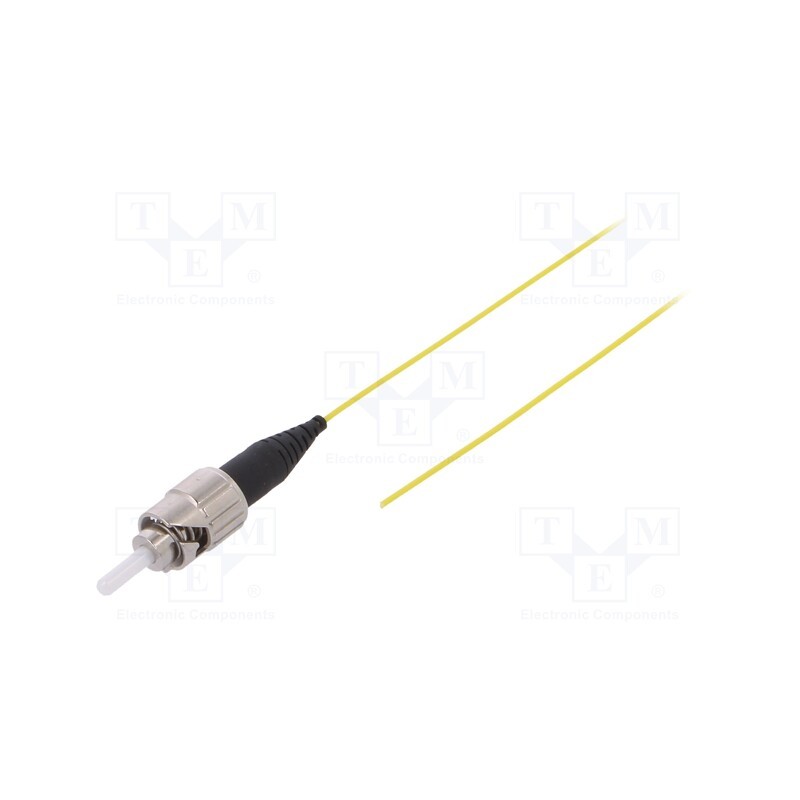 1 pcs x FIBRAIN - G-ST-XX-S-002.0-P9-D-09-Y - Optic fiber pigtail, ST/UPC, 2m, Optical fiber: 900um, yellow