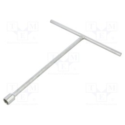 1 pcs x KING TONY - 118511M - Wrench, socket spanner, 11mm, Chrom-vanadium steel, L: 250mm