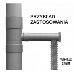 Suction and delivery hose fi 35mm 1mb for water catcher