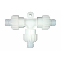 Water connector x fix tee t 10 mm comet
